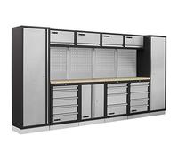 FERVI A007A ARREDAMENTO MODULARE PER OFFICINA CON PIANALE IN LEGNO