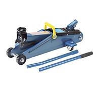 Fervi 0060 cric a carrello sollevatore manuale auto meccanico 2000 kg