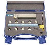 Kit utensile per tornio filettatura per esterno FERVI KISER utensili