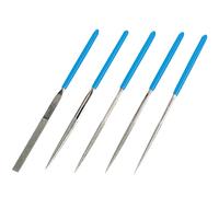 Fervi L012 Serie di 5 lime Diamantate da 180 mm per lavorazioni su acciaio legno