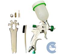 Fervi Mini Aerografo Professionale Bassa Pressione Hvlp 100ml A602a Verniciatura