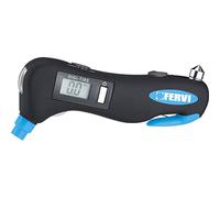 Fervi MISURATORE di Pressione Pneumatici E Emergenza Auto 0543