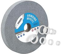 Fervi Mola MG03/80, 200 x 25 x 32 mm, grana 80, Corindone Grigio, Compatibile con Smerigliatrice Angolare
