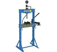 FERVI P001/12 Pressa Idraulica Manuale 12 Ton 12T Pistone Mobile Officina CE