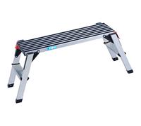 Fervi P019 Piattaforma antiscivolo pieghevole in alluminio professionale 7,5 Kg