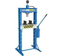 Pressa idraulica manuale 30 TON Fervi P001/30 2 velocità e pistone mobile