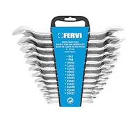 SET KIT 12 PZ CHIAVI METRICHE FISSE FERVI 0222