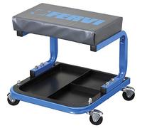 FERVI SGABELLO CON ROTELLE RIPIANO PORTAUTENSILI PER OFFICINA 368x360x365 0645/S