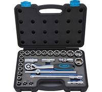 Fervi SN4P3N027 Serie Bussole Esagonali a Pollici da 1/2", 27 Pezzi