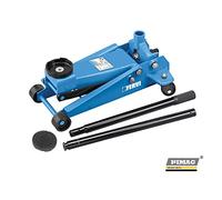 CRIC SOLLEVATORE MARTINETTO IDRAULICO CARRELLO ACCIAIO 3 TON AUTO FERVI C038/30
