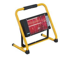 Fervi Spa RISCALDATORE ELETTRICO A RAGGI INFRAROSSI CON SUPPORTO - R610B - 2000 W RISCALDATORE ELETTRICO A RAGGI INFRAROSSI CON SUPPORTO - R610B - 2000 W