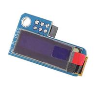 Ferwooh PiOLED - Modulo display OLED da 0,91" I2C 128X32 SSD1306 blu per Raspberry Pi 4B/3B/3B+/2B/B/Zero(blu)