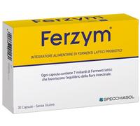 SPECCHIASOL Ferzym 30 capsule - integratore di fermenti lattici