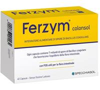 SPECCHIASOL Ferzym Colonsol 40 capsule - Integratore per l'intestino
