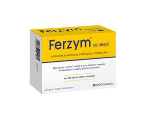 Ferzym Colonsol Integratore Colon 40 Capsule