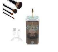 Fesatccoz Pulitore Elettrico Per Pennelli Da Trucco, Asciugatore Automatico Ricaricabile Via Usb, Motore Potenziato, Adatto A Pennelli Da Trucco Di Tutte Le Dimensioni