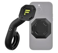 FESCHD Supporto per cellulare da bicicletta, universale e sicuro, con chiusura magnetica, facile da applicare sulle custodie del cellulare, senza vibrazioni e sostenibile, prodotto in Germania