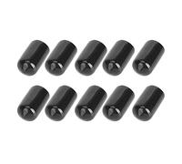 Fesjoy 10 Pezzi in Gomma Robusta Protezione per Stecca da Biliardo per Biliardo, Piccola Testa, Club, Copertura Protettiva per Stecca, Accessorio da Biliardo, 10 Mm 10 G 20/0,79 con 35 (10mm)