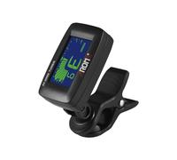 Fesjoy Accordatore per chitarra Clip On per chitarra cromatica Basso Violino Ukulele Display LCD retroilluminato a 3 colori Accordatore per chitarra portatile con clip