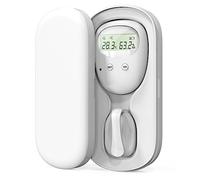 Fesjoy Allarme per bagnare Il Letto Senza Fili Allarme pipì con Ricevitore e trasmettitore Separati per Ragazzi Grils Vasino per Bambini Assistenza agli Anziani Suono di Vibrazione Che Ricorda la