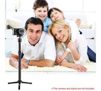 Fesjoy Asta di Prolunga per Treppiede Regolabile con Vite da 1/4 di Pollice, Braccio Estensibile in Lega di Alluminio a 2 Sezioni, Visuale più Ampia e Alta per la Fotografia con