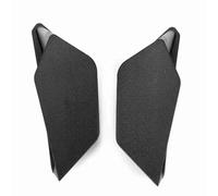 Fesjoy Brand New and High Quality Motorcycle Winglet, Made of Good Quality Material, Ensuring High Durability, Fashionable Design, the Mounting Surface Is a Three-dimensional Curve, (nero)