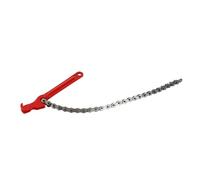 Fesjoy Chiave per Filtro Olio a Catena Regolabile, Costruzione in Lega di Alluminio, Impugnatura Antiscivolo, Diametro Fino a 14 Cm