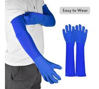 Fesjoy con Maschera Chromakey Verde Set di Materiale in Fibra Elastica per la Fotografia con Schermata Blu Effetti Invisibili per Adulti Design Traspirante (Blu)