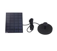 Fesjoy Eco-friendly Solar Powered Fountain Pump | Costruzione in ABS, Riavvio rapido con la luce del sole, Ugelli adattabili, Adatto per piscine, Vaschette per uccelli,