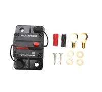 Fesjoy Fusibile Interruttore Audio 12V con Funzione di Reset Manuale (40A) | Protezione da sovraccarico elettrico, involucro affidabile, uso versatile, resistenza al calore