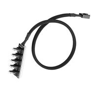 Fesjoy Hub Divisore Ventola CPU a 4 Pin PWM per PC, Espandibile per