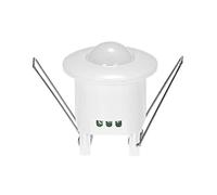 Fesjoy Interruttore della Luce del Sensore di Movimento con Rilevamento PIR da 360 Gradi per il Controllo Elettrico del Bagno