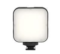 Fesjoy Luce LED Portatile Compatta per Fotografia | 49 chip LED, ABS ecologico, luce soffusa 6500K, interfaccia Hot Shoe, ideale per i viaggi