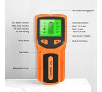 Fesjoy Metal Detector Digital Wall Scanner Multifunzione Wall Detector per Professionisti e Proprietari di Box/Cover ABS/Arancione/Stud Finder 5 in 1 (#1)