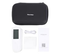 Fesjoy Misuratore di Brillantezza Superficiale con Compensazione della Temperatura per Metalli e Ceramica, Controllo di Brillantezza Portatile con Software per PC