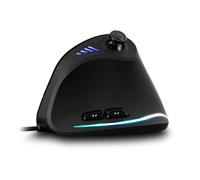 Fesjoy Mouse da Gioco Verticale Zelotes C-18 11 Pulsanti Programmabili Prestazioni di Gioco Resistenti per Giocatori di E-sport, 1 Mouse Memoria Integrata da 128 KB