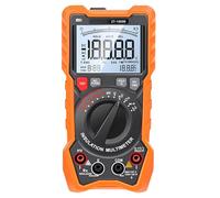 Fesjoy Multimetro Digitale per Tester di Isolamento Megaohmmetro 1000 V True RMS 19999 Conta Gamma Automatica Torcia LCD Retroilluminata per Elettricisti Ingegneri Manutenzione (ZT-1000R)