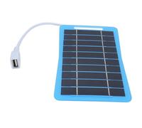 Fesjoy Pannello Solare Monocristallino Caricabatterie per Uso Portatile | Efficiente uscita da 5 W, ideale per il campeggio e i viaggi, design portatile, robusto per le condizioni esterne