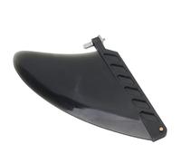 Fesjoy Pinna per Tavola da Surf da 4,6" Pinna per Paddle Board Senza Cuciture Longboard, Controllo Avanzato Leggero in TPU gli Amanti degli Sport Acquatici (Nera)