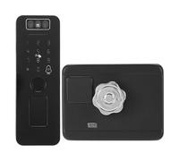 Fesjoy Robusta Smart Lock WiFi Riconoscimento Facciale delle Impronte Digitali con Metodi di Sblocco Multipli Serratura della Porta per la Sicurezza Interna Esterna Gestione della capacità degli