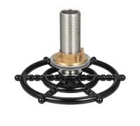 Fesjoy Sciacquatrice per Vetro da Bar, Testa Sfaccettata, in Acciaio Inox, per Lavello da Cucina, Facile Installare, Tazze Birra, Tazze caffè, Ufficio Dell'hotel, Argento e