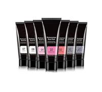 Fesjoy Set di Top Coat per Base per Asciuga Unghie UV/LED con Strumenti Manicure con Spazzola Unghie Uso Domestico (02)