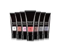 Fesjoy Set di Top Coat per Base per Asciuga Unghie UV/LED con Strumenti Manicure con Spazzola Unghie Uso Domestico (06)