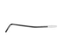 Fesjoy Single Tremolo Whammy Bar, Durable Metal Arm (Black Bar White | Perfetto per il pop e il rock, facile da installare, migliora la varietà tonale