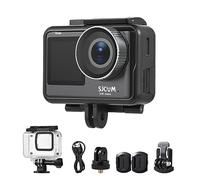 Fesjoy SJ11Active Action Camera Portatile Mini Fotocamera 4K Ultra HD 20MP Impermeabile Anti-shaking Supporto Doppio Schermo Live Streaming con Custodia Impermeabile Adattatori