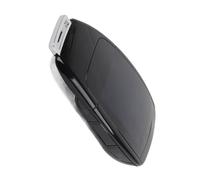Fesjoy Smart Remote Key con Schermo LCD Touch (Black) | Funzione di accesso senza chiave, display LCD da 2 pollici, lega di alluminio, compatibile con i modelli di motore Start Stop