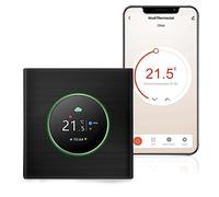 Fesjoy Smart termostati,Controller di temperatura del termostato intelligente WiFi Controllo del pulsante programmabile settimanale/App mobile/controllo vocale compatibile con/Home, per riscaldamento