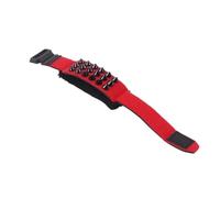 Fesjoy Smorzatore di Corde Controllo del Suono Ingranaggio per Chitarra Avvolgimento Muting per Chitarra Elettrica, Studio di Registrazione, ABS + Neoprene + Cotone, Rosso (Rosso)