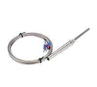 Fesjoy Sonda Termocoppia PT100 50mm Sensore di Temperatura (#2) | Resistente alle alte temperature, velocità di risposta rapida, prestazioni stabili, lunghezze del cavo da 1 a 5 m, diametro