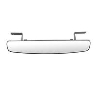 Fesjoy Specchietto Retrovisore Panoramico Grandangolare da 180 Gradi con Alloggiamento in ABS Premium, Staffa Regolabile Adatta per, e